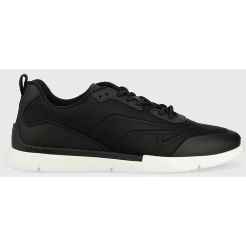 Calvin Klein Tenisice Low Top Lace Up , boja: crna