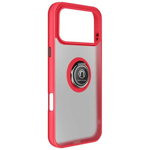 AVIZAR Ovitek za iPhone 17 Pro Max z obročastim stojalom in magnetnim nastavkom, Rdeča, (5000189793) Cene