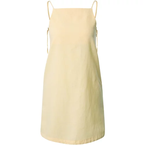 System Action Ljetna haljina 'SORAYA' pastelno žuta