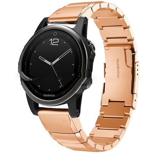 INF rožnato zlata zapestnica za uro fenix 5s/6s/7s/8 43 mm, (5000086094) Cene