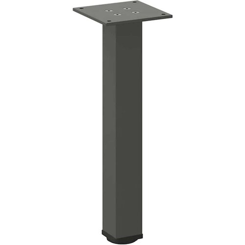 VidaXL Noge za mizo za kavo 4 kosi antracit 42-44 cm jeklo Slike