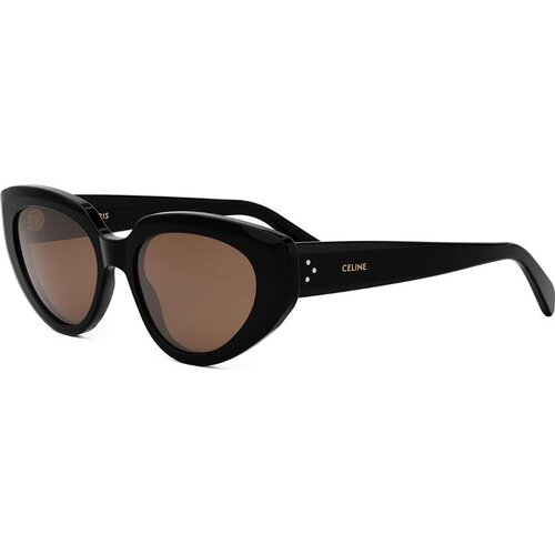 Celine BOLD 3 DOTS 3 Dots Black Cat Eye Sunglasses ONE SIZE (53) Črna/Rjava Cene