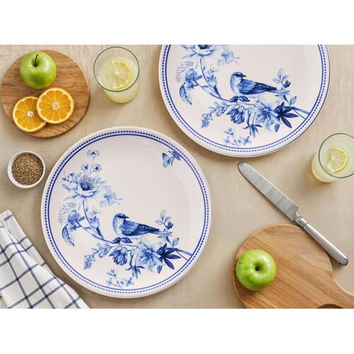 Hermia Set servisnih tanjira, 6 komada, Plavi Cene