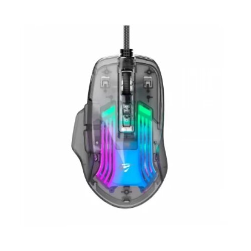 Havit USB miš MS1011SE transparent crna Cene