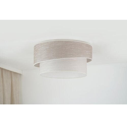 Brilagi plafonsko svetlo dover shine 1xE27/15W/230V prečnik 50 cm siva/krem Slike