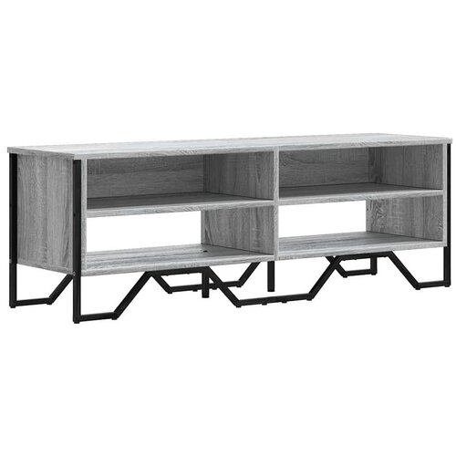 Maison Chic TV omarica - TV enota - Televizijska omarica siva sonoma 122x34x41 cm inženirski les, (21699885) Slike