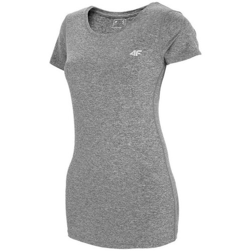 4f Majice s kratkimi rokavi TSDF002 Siva Cene