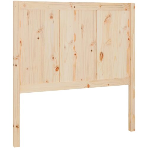Maison Chic posteljno vzglavje - vzglavna omarica - nočna omarica 105,5x4x100 cm trdna borovina, (21704906) Slike