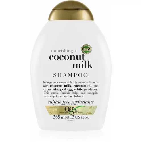 OGX Coconut Milk hidratantni šampon s kokosovim uljem 385 ml