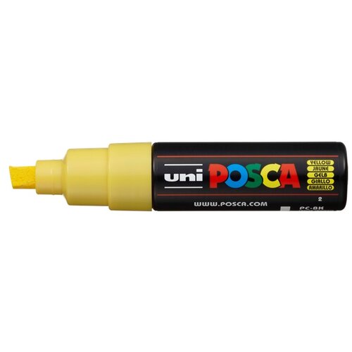  Marker UNI POSCA PC-8K 8 MM  Yellow (2) Cene