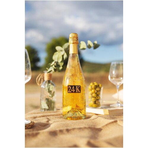  Pjenu&amp;scaron;avo vino 24K Gold White 75 cl Slike