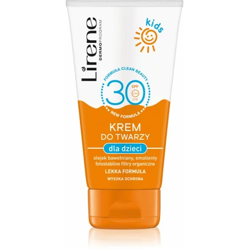 Lirene Sun care krema za sunčanje za lice za djecu SPF 30 50 ml