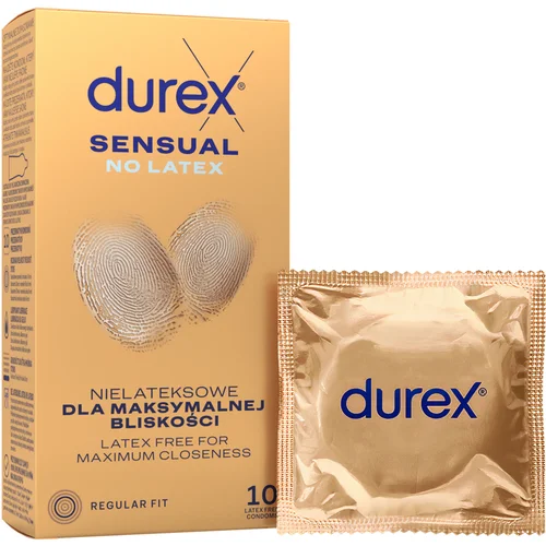 Durex Sensual No Latex 10 kom ekstra tanki kondomi bez lateksa