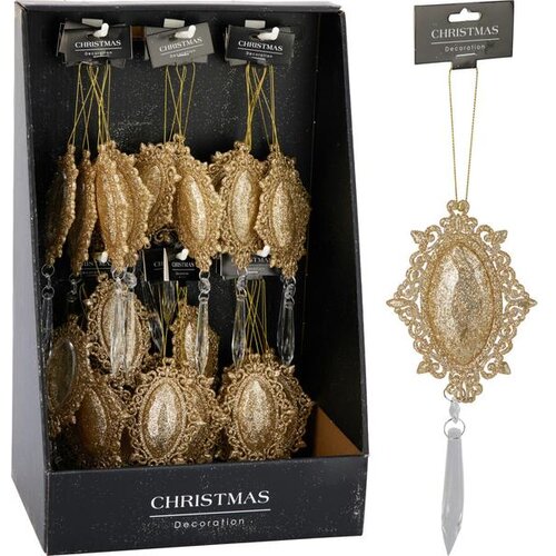 Dekoracija ZA BOR 19CM ZLATNA Cijene