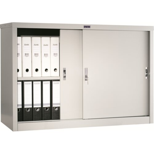 Valberg Arhivski ormar AMT 0812, 84x122x46 cm, Svetlosivi Cene