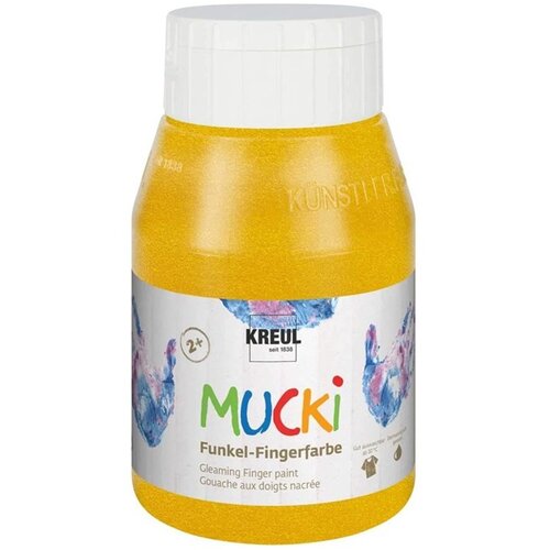  Sjajne dječje boje za prste MUCKI 500 ml Slike