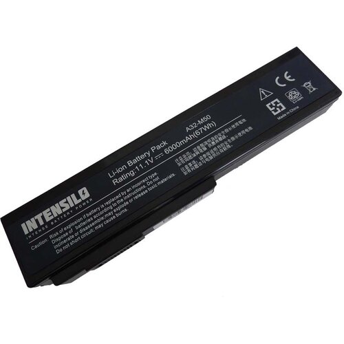Intensilo Baterija za Asus G50 / L50 / M50 / X55, 6000 mAh Slike
