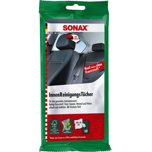 Sonax Sredstvo za či&scaron;ćenje auta maramice za unutra&scaron;njost 10/1 Cijene