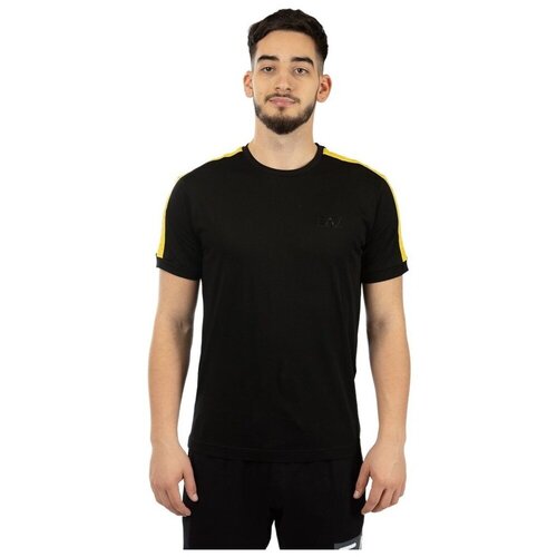 Emporio Armani Majice s kratkimi rokavi Train Logo Series Črna Cene