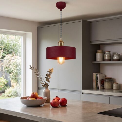 Opviq luster Novella 20903-D, 1 × E27, bordo Cene