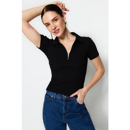 Trendyol Blouse - Black - Slim