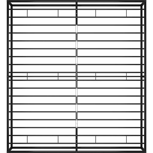  Okvir za krevet crni metalni 180 x 200 cm Slike