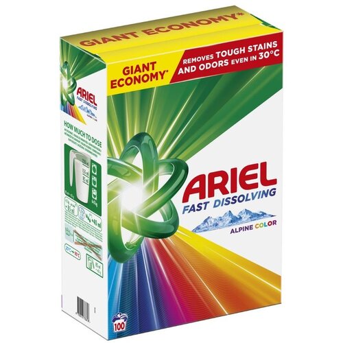 Ariel Color pra&scaron;ak 5.5kg/ 100 pranja Cijene