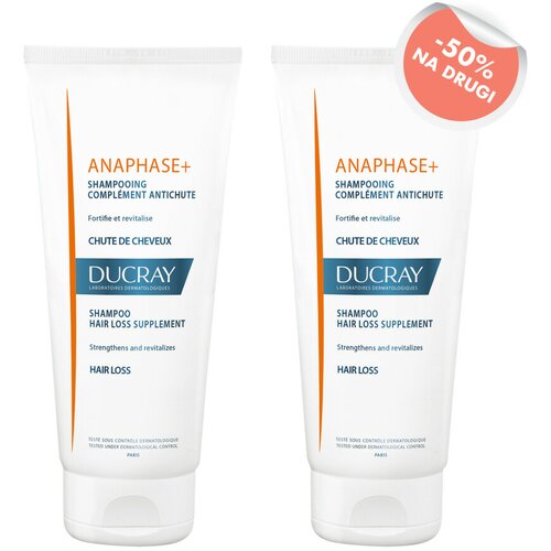 Ducray anaphase šampon 200 ml, duo pak, -50% na drugi Cene