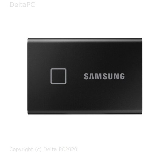 SSD EXT 1TB SAM Portable T7 Touch Black USB 3.2 MU-PC1T0K/WW Slike