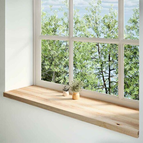  Prozorske klupice 2 kom 140x40x2 cm netretirane masivne hrast Slike