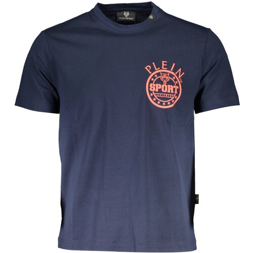 Plein Sport SHORT SLEEVE T-SHIRT MEN BLUE Slike