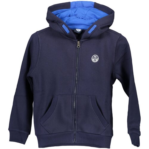 North Sails BLUE KID ZIPPED SWEATSHIRT Slike