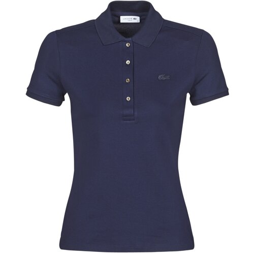 Lacoste Polo majice kratki rokavi PH5462 SLIM Modra Slike
