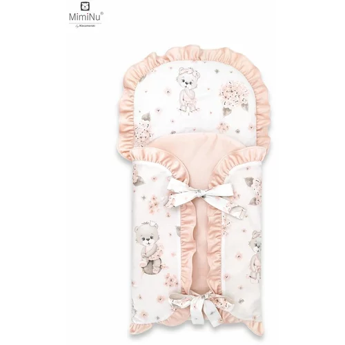 MimiNu Multifunkcionalni jastuk za bebe Balerina Puder Roza