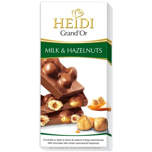 Heidi grand or mlečna čokolada sa lešnikom 100g Cene
