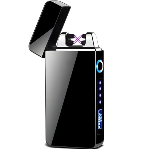 IZMAEL Električni vžigalnik z USB polnjenjem AC-39089 - Črna Cene