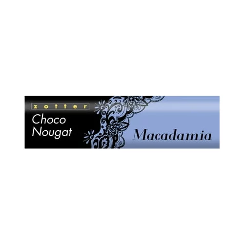 Zotter Schokoladen Bio Choco Nougat - makadamija