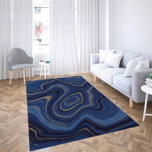 Conceptum Hypnose tepih CG_109, pravougaoni, 80 x 140 cm, plavi Cijene