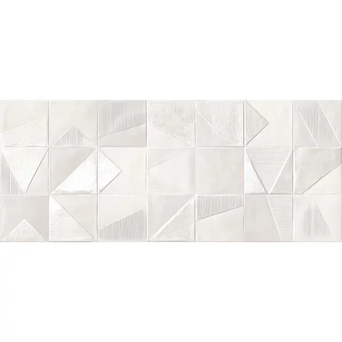 GORENJE KERAMIKA stenske ploščice atlanta white dc mosaic 3D 926632 25X60