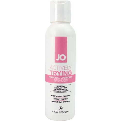 JO - Actively Trying (TTC) Without parabens Lubricant 120 ml Slike