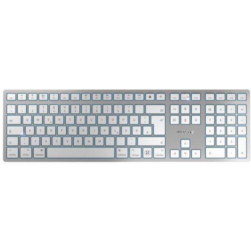 Cherry KW 9100 SLIM FOR MAC keyboard Universal USB + Bluetooth QWERTZ German Silver Cijene