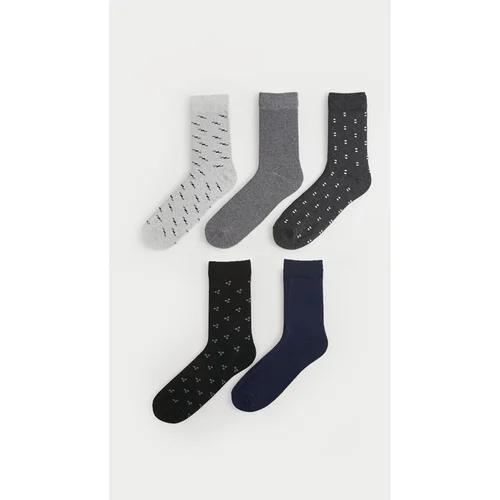 LC Waikiki Patterned Men's Sock Socks 5 Pack