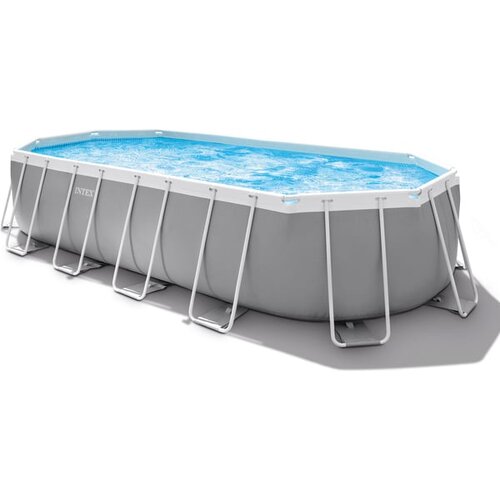 Intex bazen Frame Pool Prism Oval 503 x 274 x 122 cm Slike