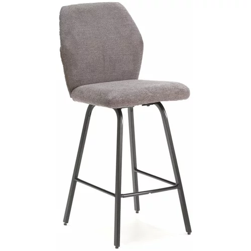 Marckeric Temno sivi barski stoli v kompletu 4 ks 65 cm Bei – Marckeric