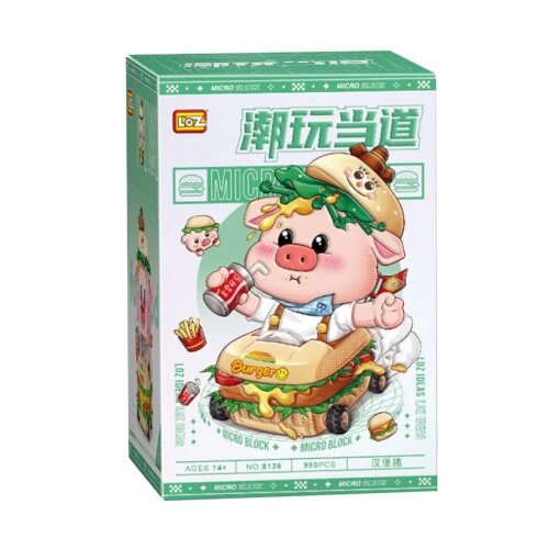 LOZ Hamburger Pig Cene