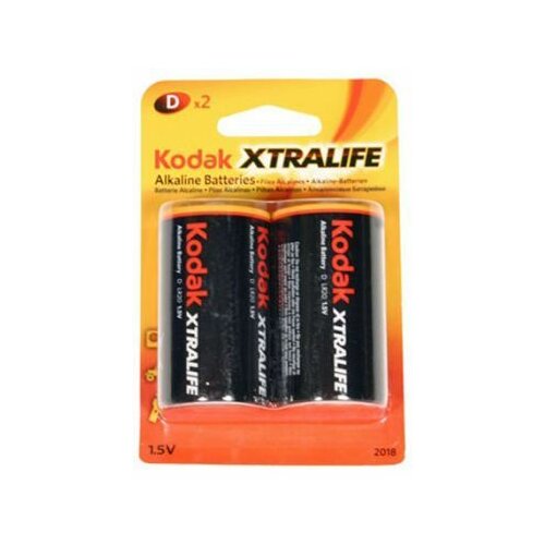 Kodak Alkalne baterije EXTRALIFE D 2kom Slike
