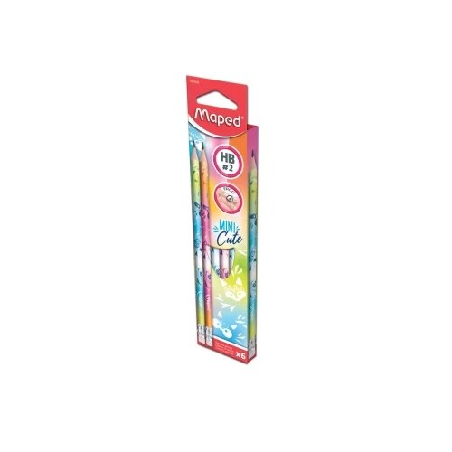 Maped grafitna sa gumic minis 1/6 ( m851808 ) Cene