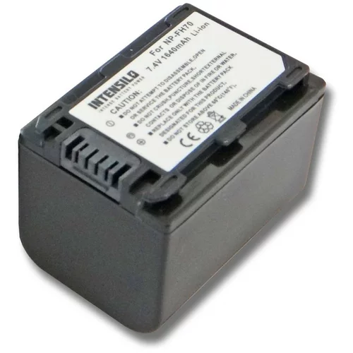 Intensilo Baterija NP-FH70 za Sony DCR-DVD908E / DCR-HC47 / HDR-CX11E, 1640 mAh