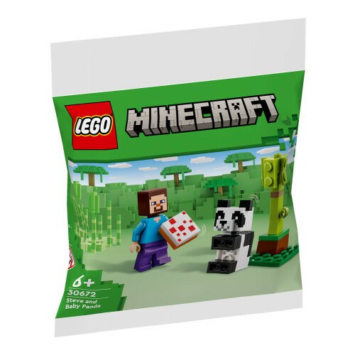 Lego Stiv i beba Panda ( 30672 ) Cene
