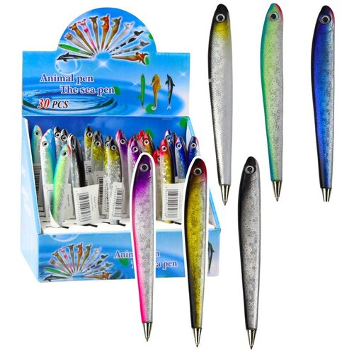  Kemijska olovka Riba s svjetlucavom plavom tintom 12,5 cm Cijene